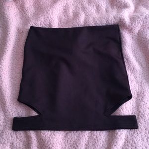 MINKPINK mini skirt with slits!!
